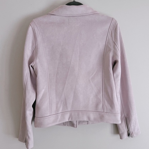 Old Navy Lavendar Blazer Zip Up Jacket Size Medium - Picture 4 of 4